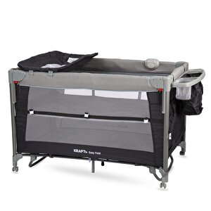 Easy Fold Oyun Parkı 70x110cm-Lİght Grey Easy Fold Oyun Parkı 70x110cm-Lİght Grey