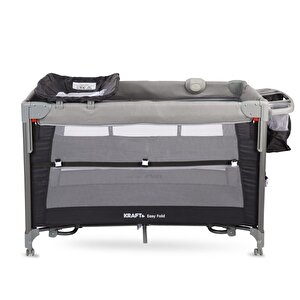 Easy Fold Oyun Parkı 70x110cm-Lİght Grey Easy Fold Oyun Parkı 70x110cm-Lİght Grey