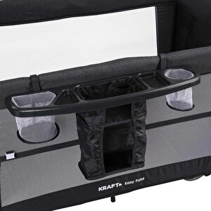 Easy Fold Oyun Parkı 70x110cm-Lİght Grey Easy Fold Oyun Parkı 70x110cm-Lİght Grey