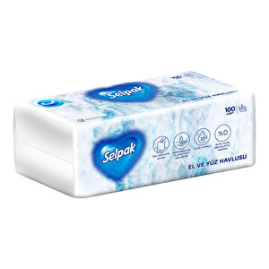 El Yüz Havlusu 100 Adet