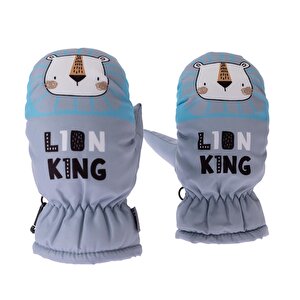 Kitti Eldiven, Gri, 1-4 Yaş