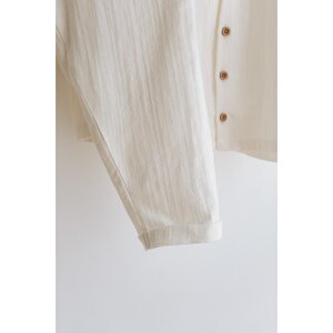 %100 Pamuk Müslin Bohem Gömlekli Takım