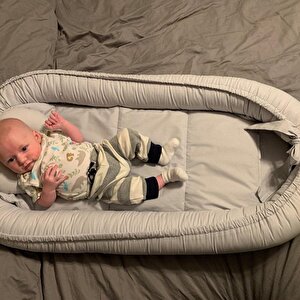 Gri Tasarım Lüx Ortopedik Babynest