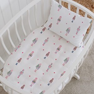 %100 Pamuklu Poplin Anne Yanı Beşik Nevresim Seti - Renkli Kurşun Asker %100 Pamuklu Poplin Anne Yanı Beşik Nevresim Seti - Renkli Kurşun Asker