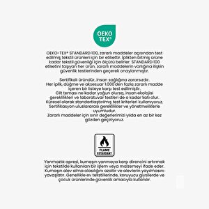 Unisex Yıldız Desen Uyku Tulumu Fermuarlı 1TOG Bisiklet Yaka Ribanalı Paça Uzun Kol