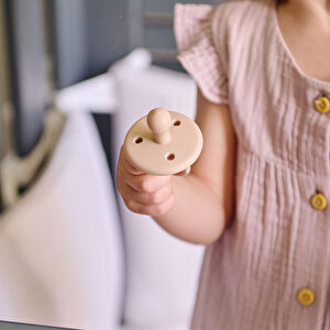 Emzik 0+ Ay - Bubble Beige - Mellow Yellow