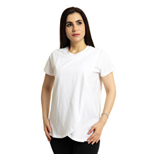 Emzirme Özellikli Hamile Kısa Kol Tshirt Anne Giyim