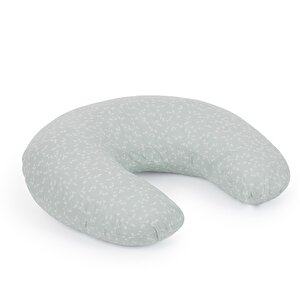 Emzirme ve Destek Minderi - Yeşil Çiçek