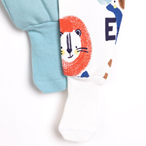 Erkek 2li Çoraplı Pantolon metraj Erkek Bebek