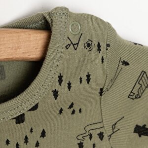 Erkek 2li Kısa Kol Body Erkek Bebek