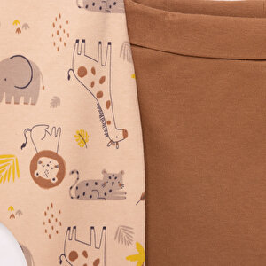 Erkek Bebek Yenidoğan 2'li Patiksiz Alt %100 Pamuk