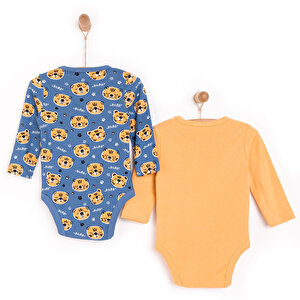 Erkek 2li Uzun Kol Body Erkek Bebek