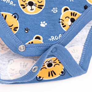 Erkek 2li Uzun Kol Body Erkek Bebek