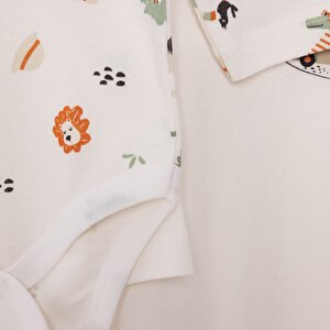 Erkek 2li Uzun Kol Body Erkek Bebek