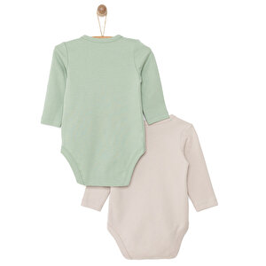 Erkek 2li Uzun Kol Body Erkek Bebek