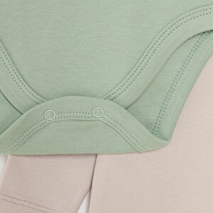 Erkek 2li Uzun Kol Body Erkek Bebek