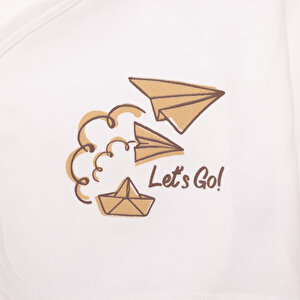 Erkek Bebek Yenidoğan 5'li Askı Hastane Çıkışı %100 Pamuk Çıtçıtlı Zarf Yaka Uzun Kol Bej Erkek Bebek Yenidoğan 5'li Askı Hastane Çıkışı %100 Pamuk Çıtçıtlı Zarf Yaka Uzun Kol Bej