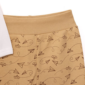 Erkek Bebek Yenidoğan 5'li Askı Hastane Çıkışı %100 Pamuk Çıtçıtlı Zarf Yaka Uzun Kol Bej Erkek Bebek Yenidoğan 5'li Askı Hastane Çıkışı %100 Pamuk Çıtçıtlı Zarf Yaka Uzun Kol Bej