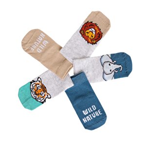 Erkek 5'li Soket Çorap Erkek Bebek