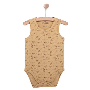 HelloBaby Atlet Body, Bej, 3 Ay