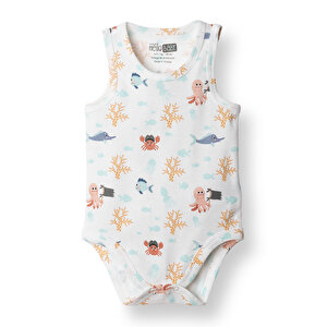 HelloBaby Atlet Body, Ekru, 3 Ay