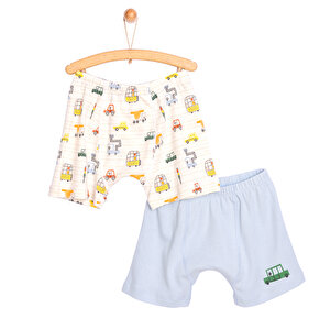 Hellobaby Erkek Bebek 2li B, Ekru, 2 Yaş