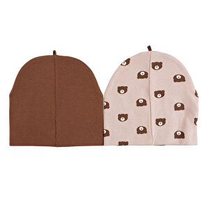 Erkek Bebek 2li Örme Bere Erkek Bebek 2li Örme Bere