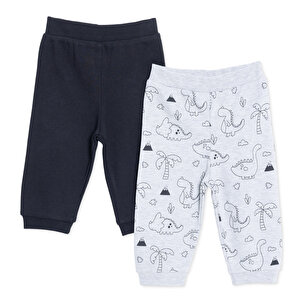 HelloBaby, 2li Patiks, Siyah, 3 - 6 Ay