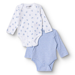 Erkek Bebek 2li Uzun Kol Body Zarf Yaka Uzun Kol Ribana Paça Erkek Bebek 2li Uzun Kol Body Zarf Yaka Uzun Kol Ribana Paça