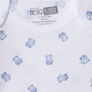 Erkek Bebek 2li Uzun Kol Body Zarf Yaka Uzun Kol Ribana Paça Erkek Bebek 2li Uzun Kol Body Zarf Yaka Uzun Kol Ribana Paça