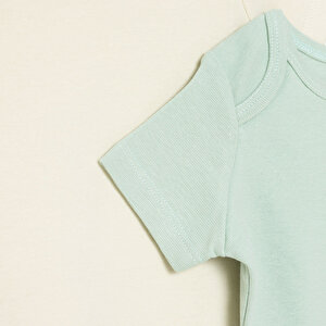 Erkek Bebek 3lü Atlet Body Bisiklet Yaka Kısa Kol Erkek Bebek 3lü Atlet Body Bisiklet Yaka Kısa Kol