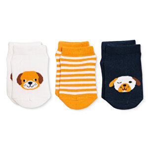 HelloBaby 3'lü Bilek Ço, Turuncu, 0-6 Ay