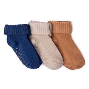 HelloBaby 3lü Kıvrık, Lacivert, 0-3 Ay