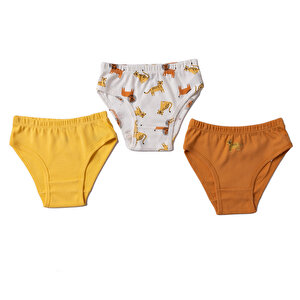 Hellobaby Erkek Bebek 3lü S, Sarı, 2 Yaş