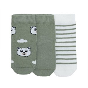 HelloBaby 3lü Sok, Fıstık Yeşili, 0-6 Ay