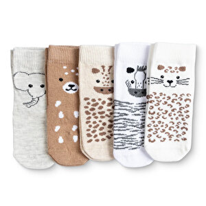 HelloBaby, Kahverengi Baskılı, 0-6 Ay HelloBaby, Kahverengi Baskılı, 0-6 Ay