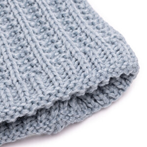 Erkek Bebek Atkı - Boyunluk Triko