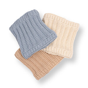 Erkek Bebek Atkı - Boyunluk Triko