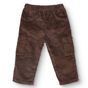 Erkek Bebek Camp Life Eşofman Alt Fitilli Kadife Dokuma Lastikli Paça Erkek Bebek Camp Life Eşofman Alt Fitilli Kadife Dokuma Lastikli Paça