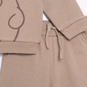 Erkek Bebek Camp Life Eşofman Takımı Çıtçıtlı Uzun Kol Lastikli Paça Erkek Bebek Camp Life Eşofman Takımı Çıtçıtlı Uzun Kol Lastikli Paça