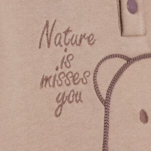 Erkek Bebek Camp Life Eşofman Takımı Çıtçıtlı Uzun Kol Lastikli Paça Erkek Bebek Camp Life Eşofman Takımı Çıtçıtlı Uzun Kol Lastikli Paça