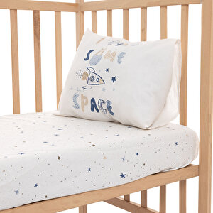 Erkek Bebek Çarşaf Set Poplin 70 x 140cm