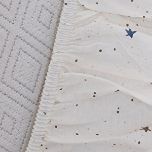 Erkek Bebek Çarşaf Set Poplin 70 x 140cm