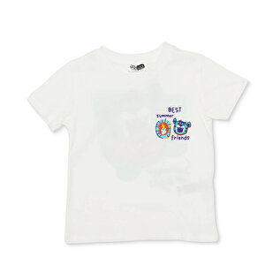 HelloBaby Colorful Summ, Beyaz, 6 - 9 Ay