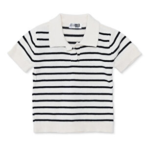 HelloBaby Cool Boy Kaz, Ekru, 6 - 9 Ay