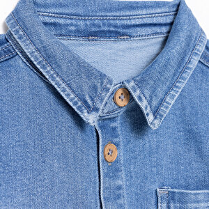 Erkek Bebek Cool Dino Gömlek Modelli Yaka Uzun Kol Erkek Bebek Cool Dino Gömlek Modelli Yaka Uzun Kol