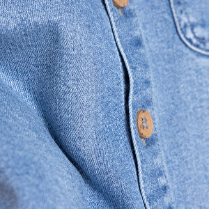 Erkek Bebek Cool Dino Gömlek Modelli Yaka Uzun Kol Erkek Bebek Cool Dino Gömlek Modelli Yaka Uzun Kol