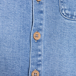 Erkek Bebek Cool Dino Gömlek Modelli Yaka Uzun Kol Erkek Bebek Cool Dino Gömlek Modelli Yaka Uzun Kol