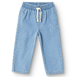 HelloBaby, Denim Panto, Mavi, 6 - 9 Ay