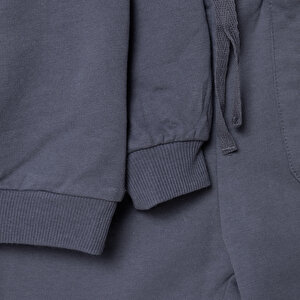 Erkek Bebek Eşofman Takım Bisiklet Yaka Uzun Kol